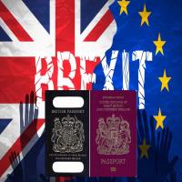 گذرنامه بریتانیایی بدون واژگان اتحادیه اروپا