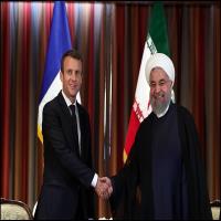 حضور رئیس جمهور فرانسه در ایران